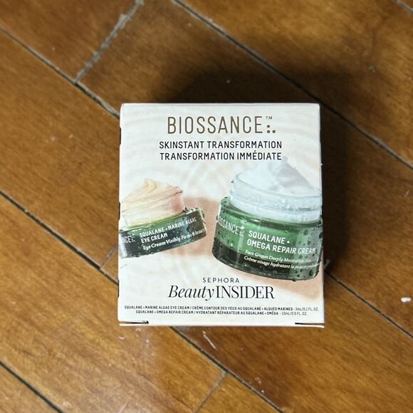 Biossance Squalane+Marine Algae Eye Cream Squalane+Omega Repair Moisturizer NEW - Picture 3 of 5